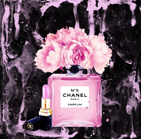 chanel bloemenposters|chanel artwork.